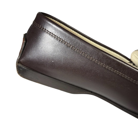 Tod’s Brown Leather Driving Loafers Gommino Women’s EU 39 US 9 - Picture 8 of 16